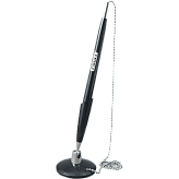 Ручка шариковая Proff на самокл. подставке мет. цеп.