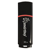 Флэш-память 32GB  Smart Buy "Crown"  USB 2.0  черный